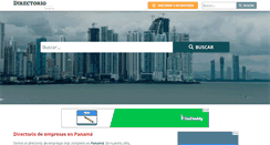 Desktop Screenshot of directorio-panama.com